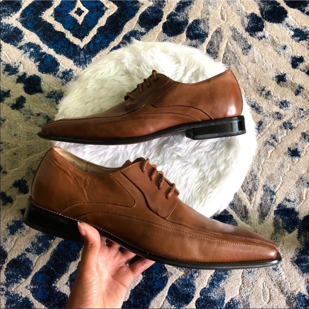 LIKE NEW!!! Stacy Adams Brown Leather Shoes